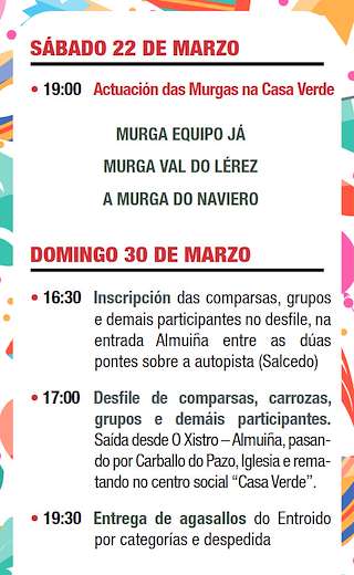 Desfile de Carnaval de Salcedo (2026) en Pontevedra