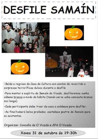 Samaín en O Vicedo