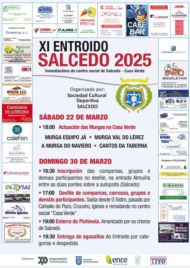 Desfile de Carnaval de Salcedo en Pontevedra