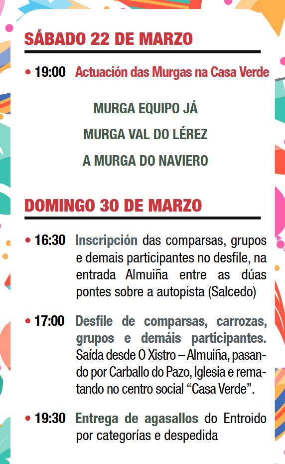 Desfile de Carnaval de Salcedo en Pontevedra