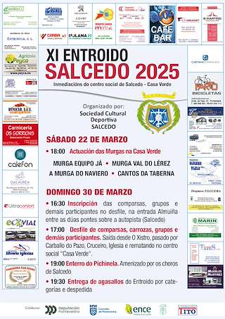 Fechas, información, programa, cartel, imágenes, mapa y ubicación de Desfile de Entroido de Salcedo  en  Pontevedra