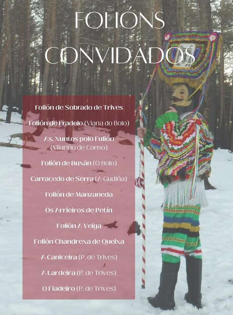 XXI Desfile de Folións Os Labregos en A Pobra de Trives