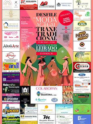 Fechas, información, programa, cartel, imágenes, mapa y ubicación de Desfile de Moda Actual e Traxe Tradicional (2025)  en  Salvaterra do Miño
