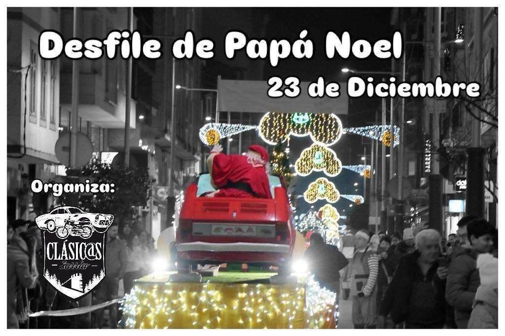 Desfile de Papá Noel en Sarria