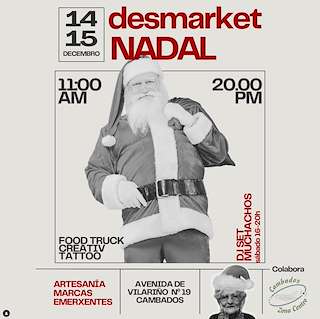 Fechas, información, programa, cartel, imágenes, mapa y ubicación de Desmarket de Nadal  en  Cambados