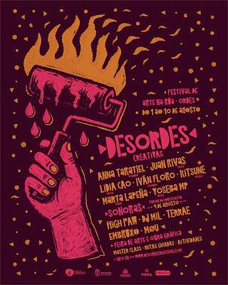 Fechas, información, programa, cartel, imágenes, mapa y ubicación de Desordes Creativas