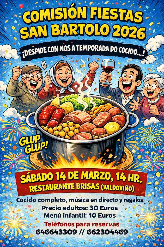 Despedida da Temporada de Cocido de San Bartolo en Valdoviño