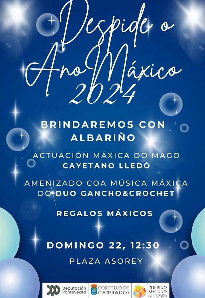 Despide O Ano Máxico en Cambados