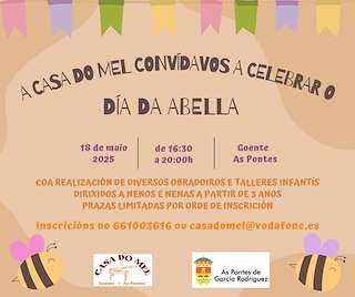 Fechas, información, programa, cartel, imágenes, mapa y ubicación de Día da Abella  en  As Pontes de García Rodríguez