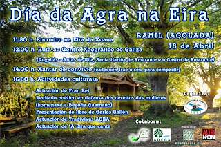 Fechas, información, programa, cartel, imágenes, mapa y ubicación de Día da Agra na Eira (2026) en Agolada