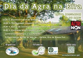 Fechas, información, programa, cartel, imágenes, mapa y ubicación de Día da Agra na Eira  en  Agolada
