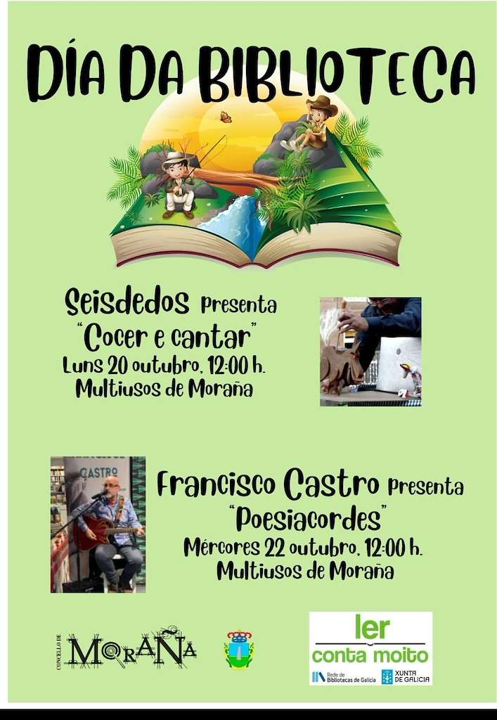 Día da Biblioteca  en Moraña