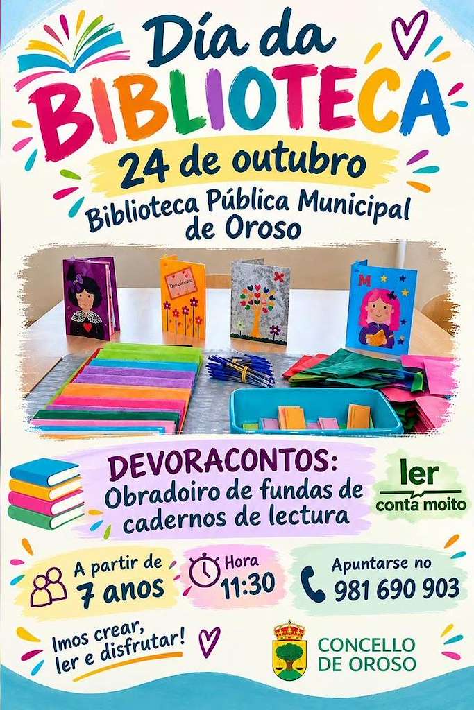 Día da Biblioteca (2026) en Oroso