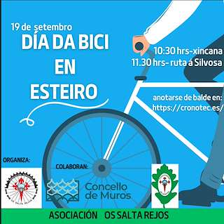 Fechas, información, programa, cartel, imágenes, mapa y ubicación de Día da Bici en Esteiro  (2026) en Muros