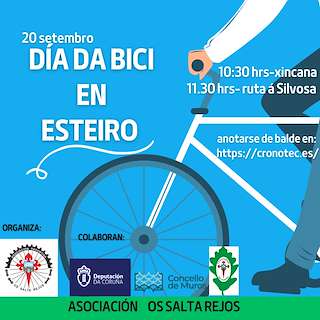 Fechas, información, programa, cartel, imágenes, mapa y ubicación de Día da Bici en Esteiro   en  Muros