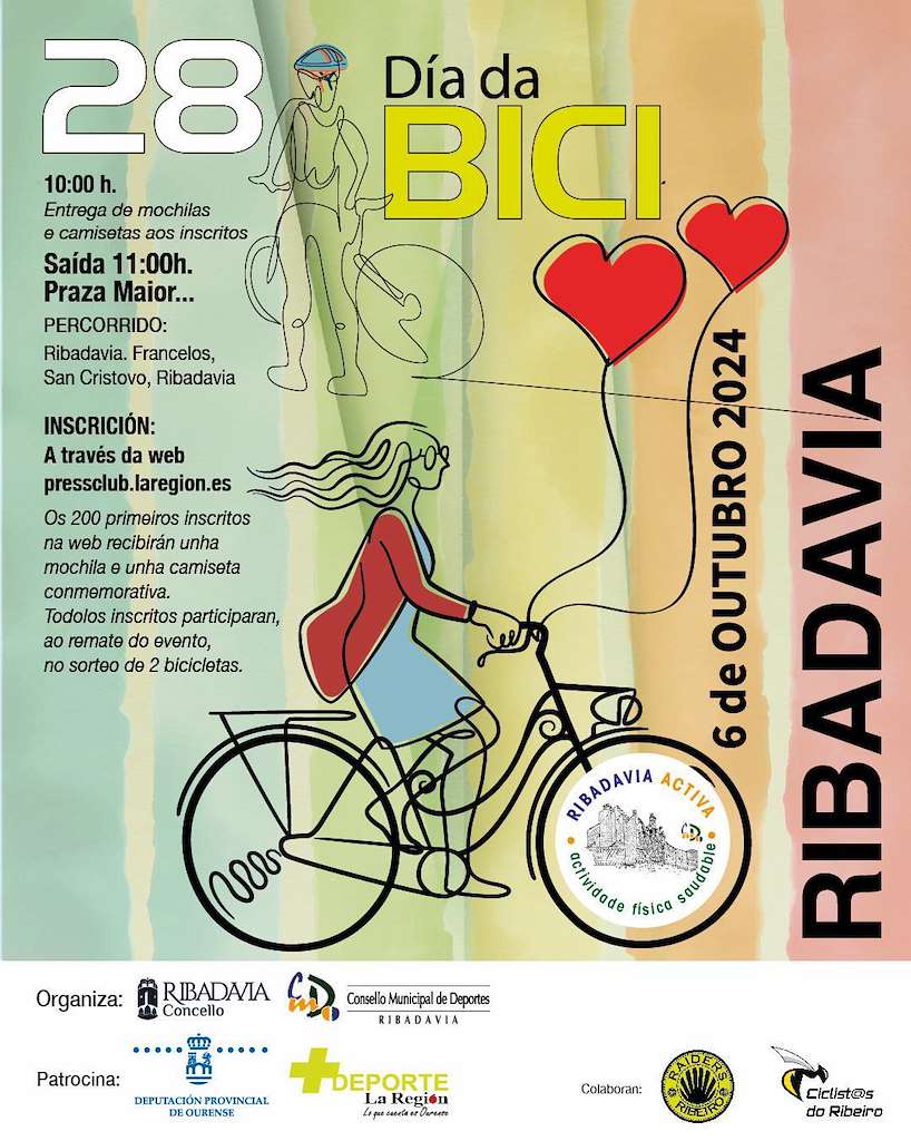 XVII Día da Bici en Ribadavia