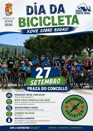 Fechas, información, programa, cartel, imágenes, mapa y ubicación de Día da Bici (2026) en Xove