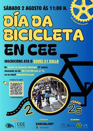 Fechas, información, programa, cartel, imágenes, mapa y ubicación de XXII Día da Bicicleta  en  Cee