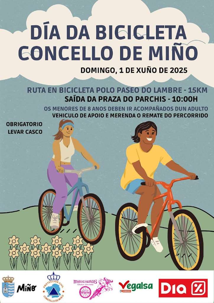 Día da Bicicleta  (2025) en Miño