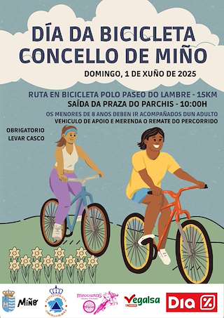 Fechas, información, programa, cartel, imágenes, mapa y ubicación de Día da Bicicleta   en  Miño