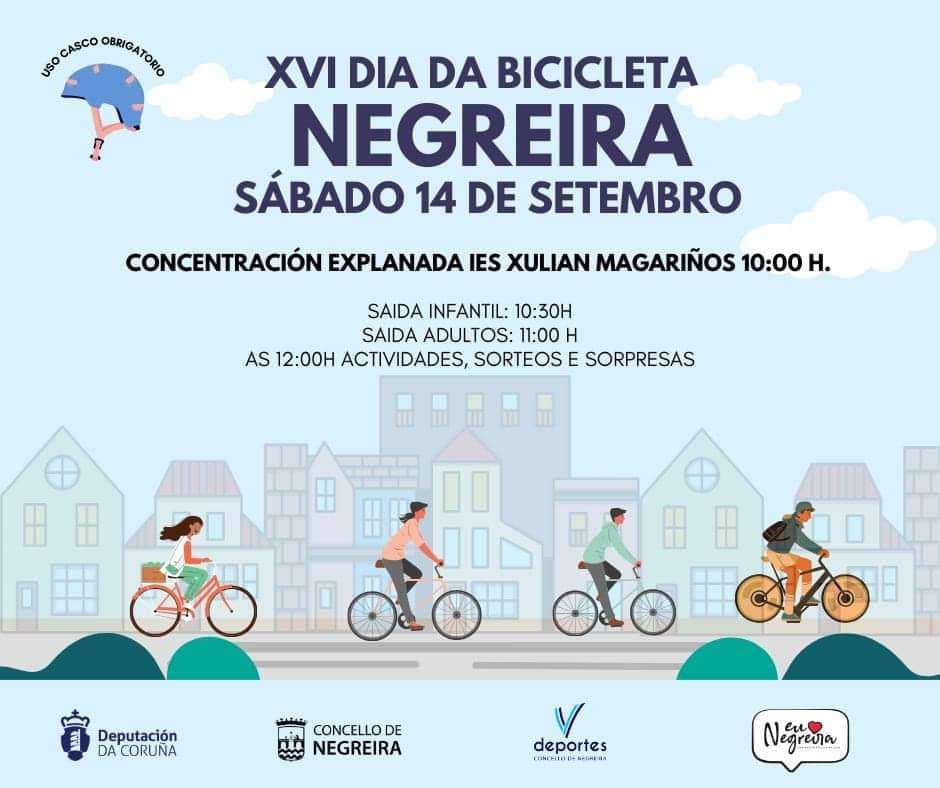XVI Día da Bicicleta en Negreira
