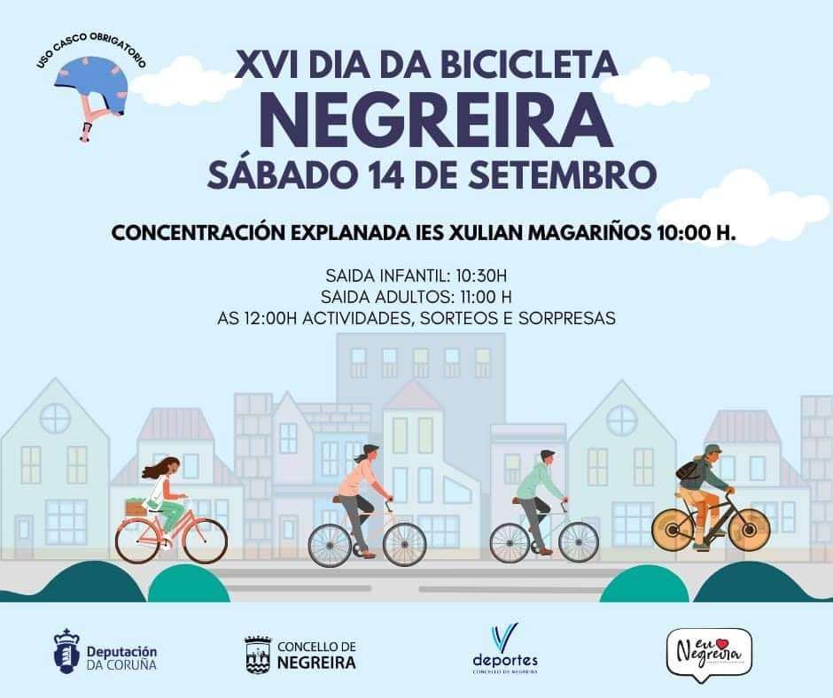 XV Día da Bicicleta en Negreira