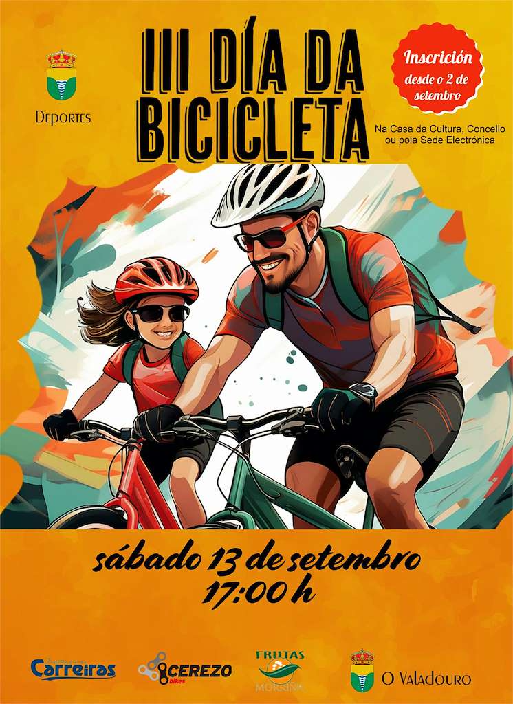 III Día da Bicicleta (2025) en O Valadouro