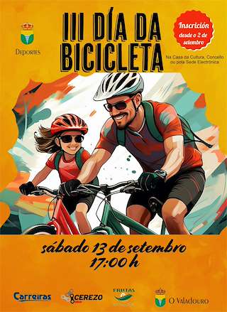 Fechas, información, programa, cartel, imágenes, mapa y ubicación de III Día da Bicicleta  en  O Valadouro