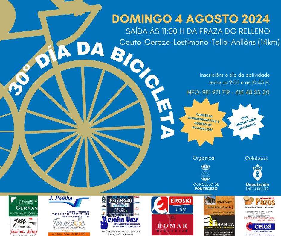 XXX Día da Bicicleta en Ponteceso