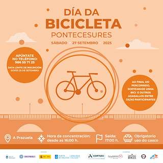 Fechas, información, programa, cartel, imágenes, mapa y ubicación de Día da Bicicleta  en  Pontecesures
