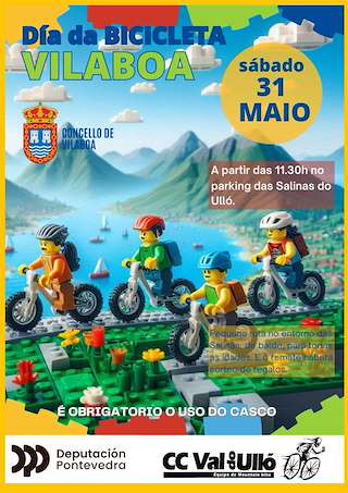 Fechas, información, programa, cartel, imágenes, mapa y ubicación de Día da Bicicleta  en  Vilaboa