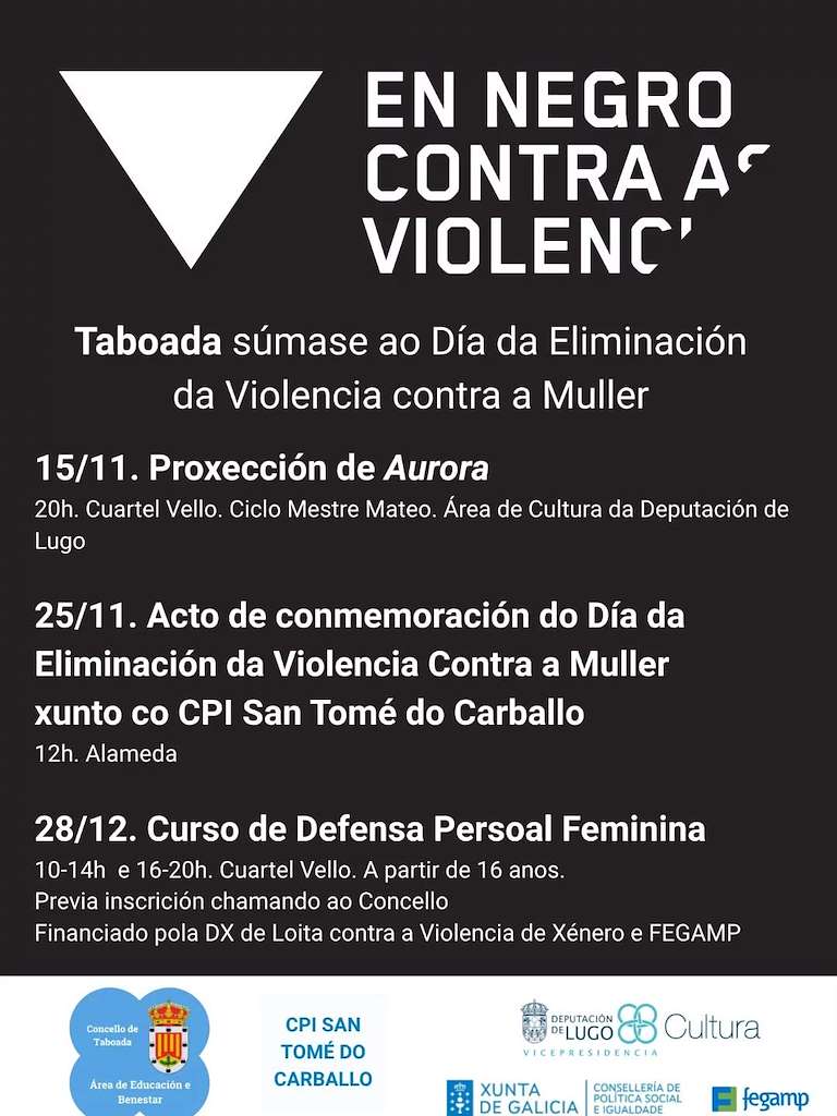 Día da Eliminación da Violencia Contra a Muller  (2025) en Taboada