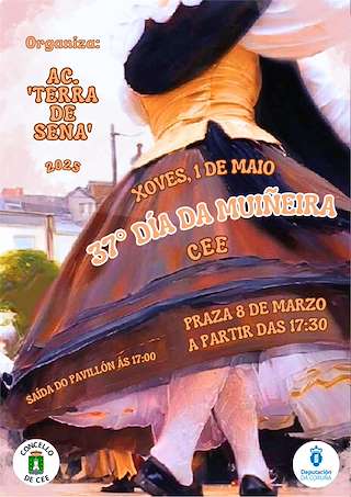 Fechas, información, programa, cartel, imágenes, mapa y ubicación de XXXVII Día da Muiñeira  en  Cee