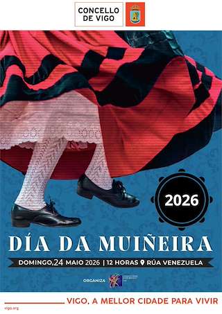 Fechas, información, programa, cartel, imágenes, mapa y ubicación de Día da Muiñeira  (2026)  en  Vigo