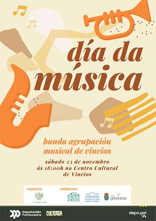 Fechas, información, programa, cartel, imágenes, mapa y ubicación de Día da Música de Vincios  en  Gondomar