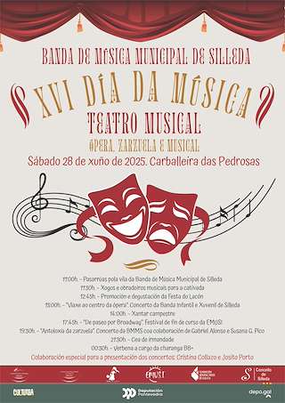 Fechas, información, programa, cartel, imágenes, mapa y ubicación de XVI Día da Música  en  Silleda