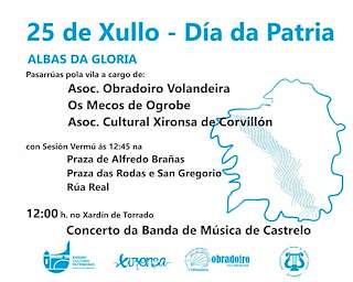 Fechas, información, programa, cartel, imágenes, mapa y ubicación de Día da Patria  en  Cambados