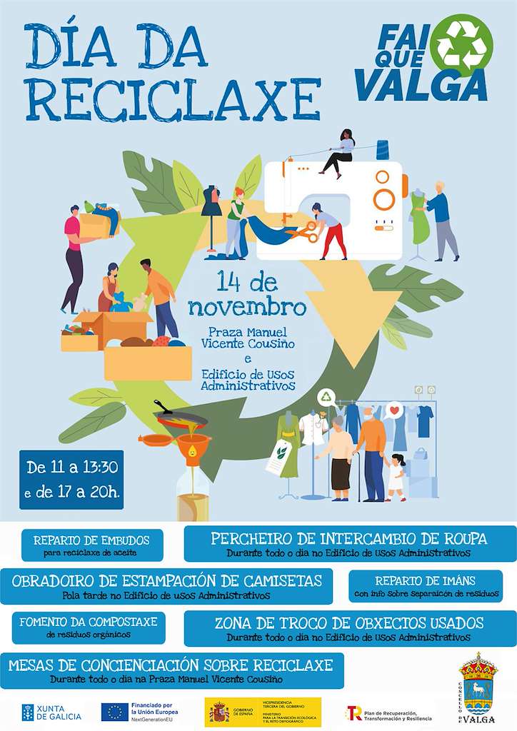 Día da Reciclaxe  en Valga