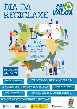 Fechas, información, programa, cartel, imágenes, mapa y ubicación de Día da Reciclaxe  (2025)  en  Valga