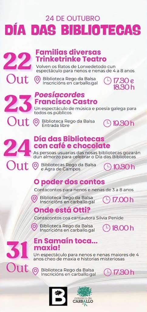 Día das Bibliotecas (2025) en Carballo