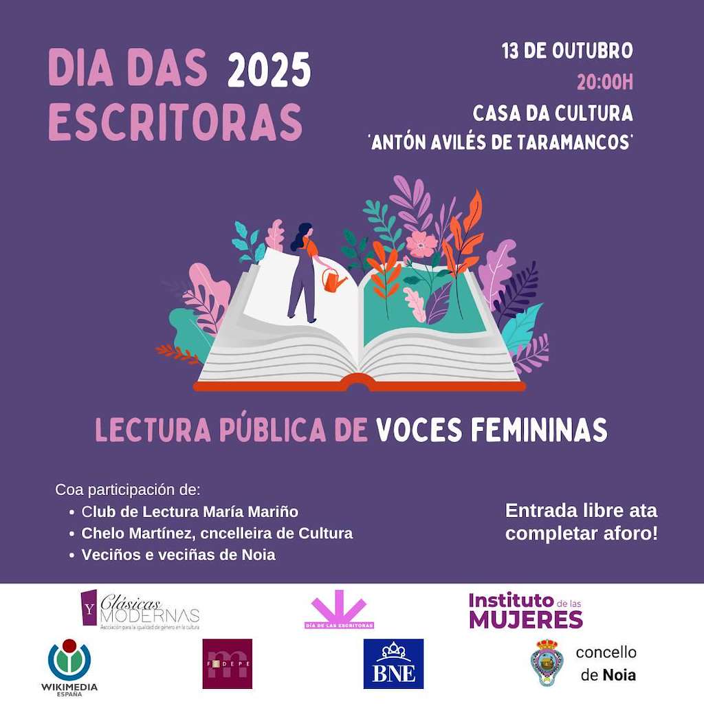 Día das Escritoras (2025) en Noia