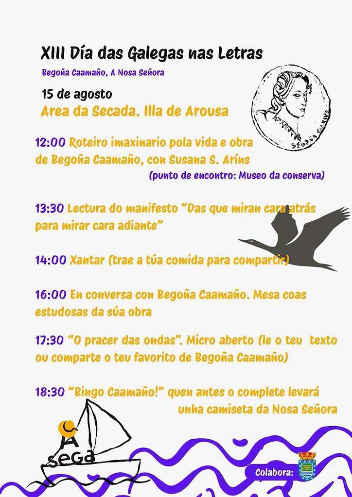XIII Día das Galegas nas Letras (2026) en A Illa de Arousa