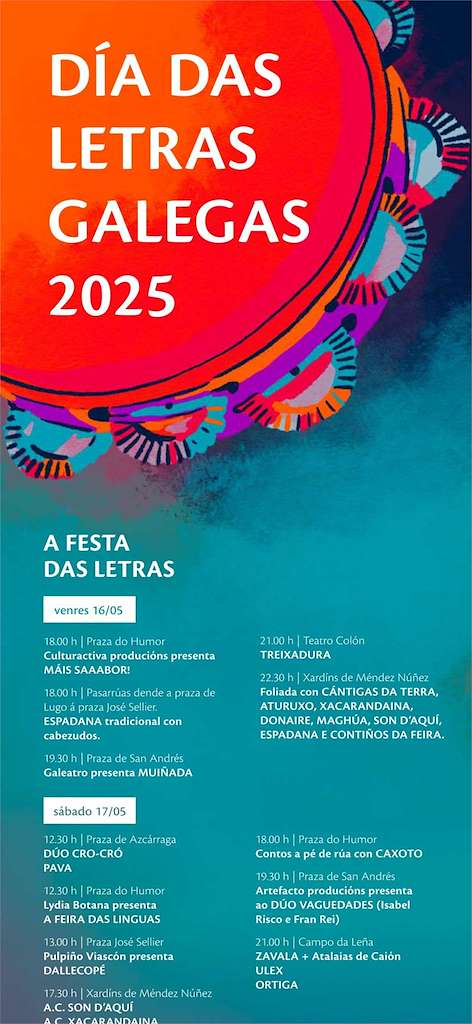 Día das Letras Galegas  (2025) en A Coruña