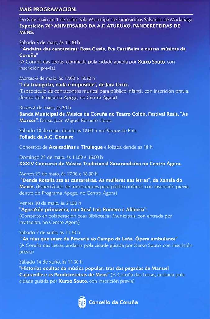 Día das Letras Galegas  (2025) en A Coruña