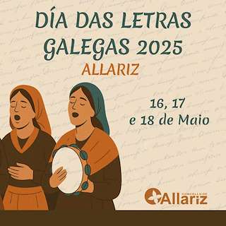 Fechas, información, programa, cartel, imágenes, mapa y ubicación de Día das Letras Galegas   en  Allariz