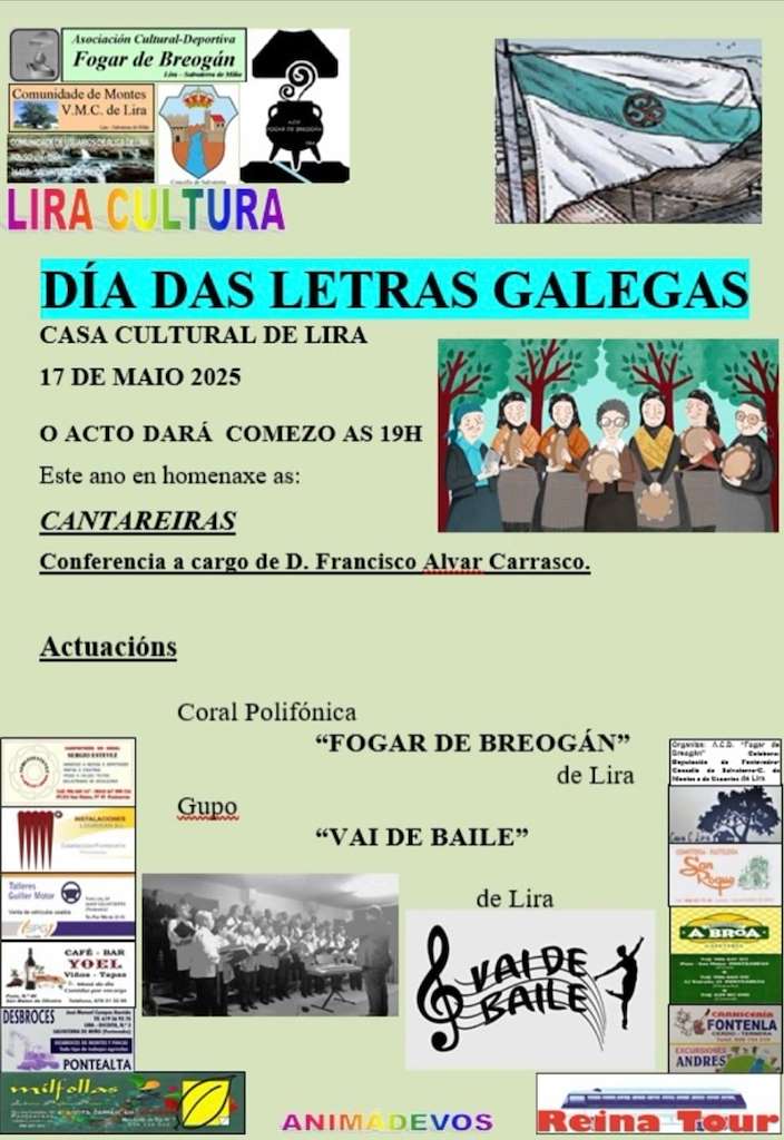 Día das Letras Galegas de Lira (2025) en Salvaterra do Miño