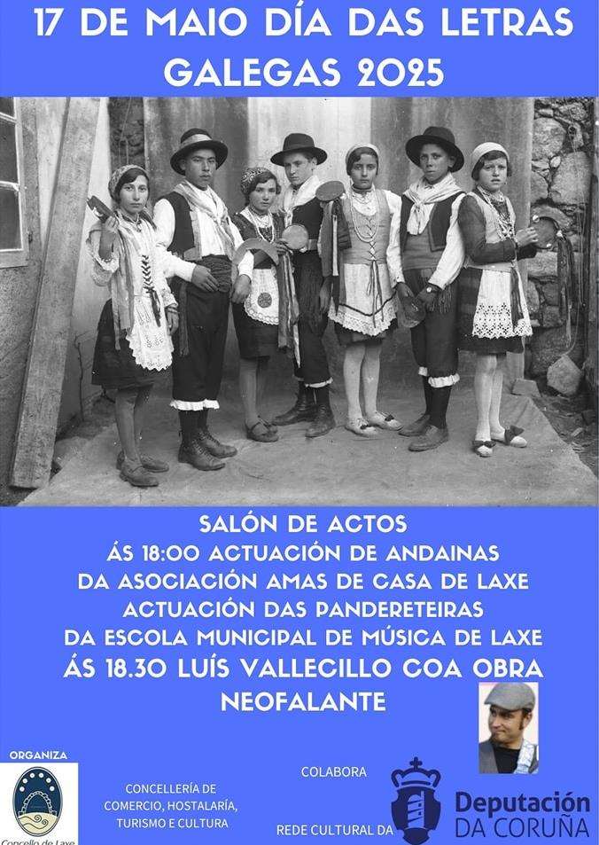 Día das Letras Galegas (2025) en Laxe