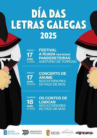 Fechas, información, programa, cartel, imágenes, mapa y ubicación de Día das Letras Galegas  en  Mos
