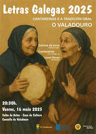 Fechas, información, programa, cartel, imágenes, mapa y ubicación de Día das Letras Galegas   en  O Valadouro