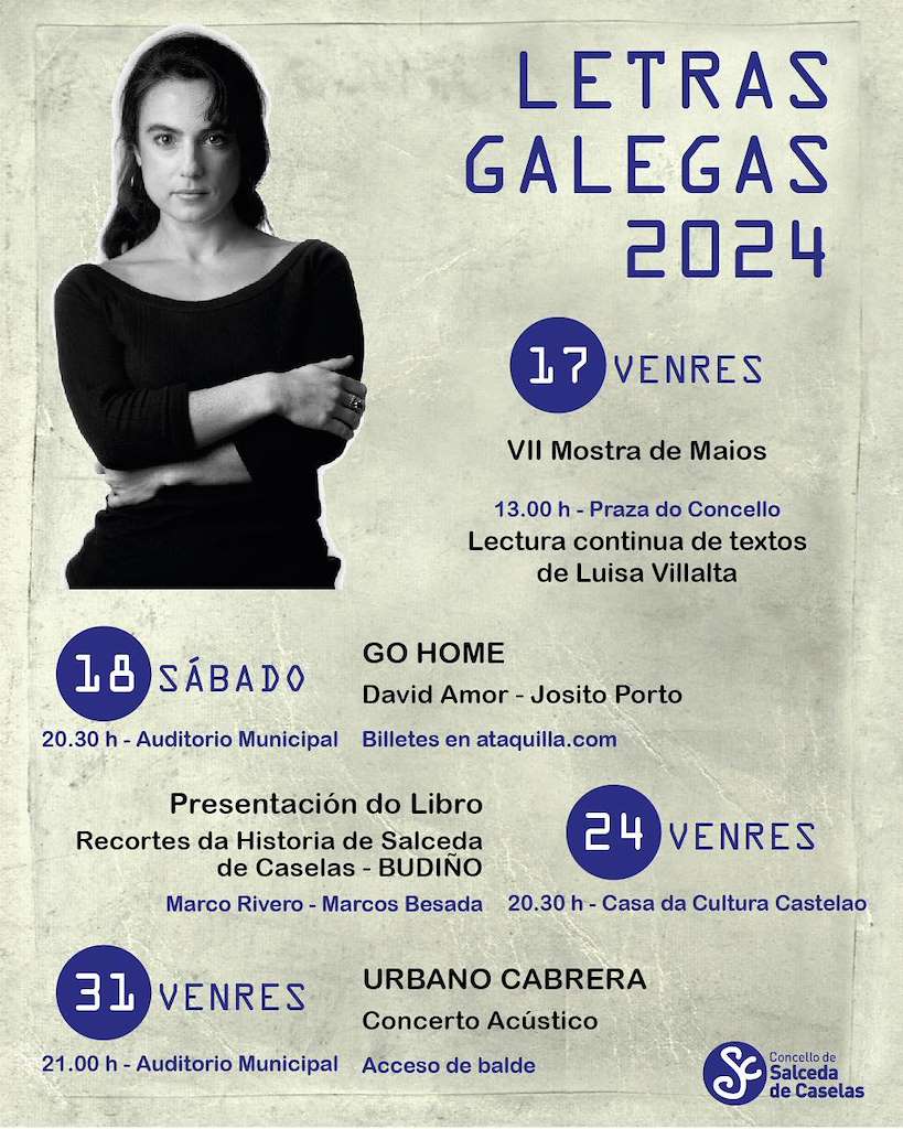 Día das Letras Galegas  (2024) en Salceda de Caselas